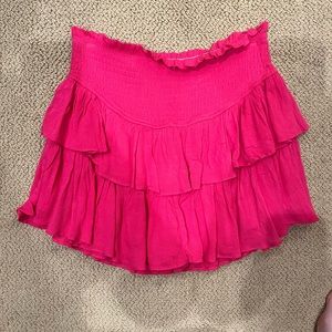 PANTS STORE SMOCKED PINK SKIRT